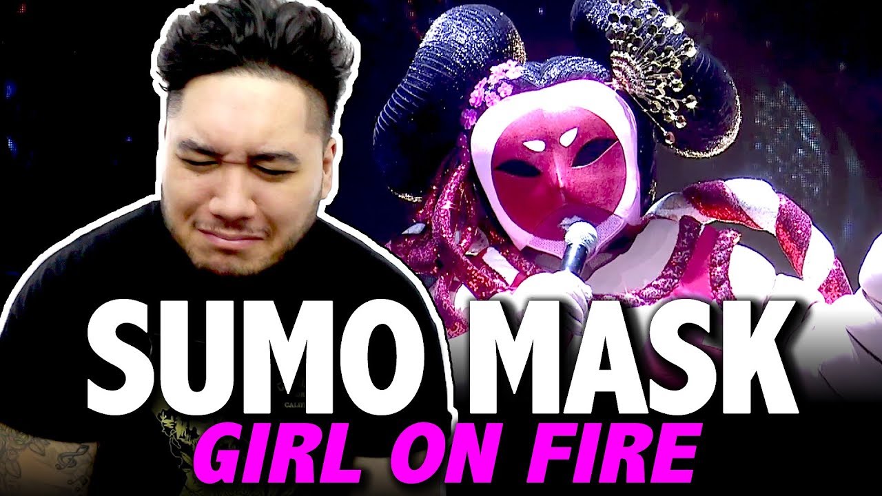 Sumo Mask (หน้ากากซูโม่) - Girl On Fire (Alicia Keys Cover) | The Mask Singer 2 REACTION!!!