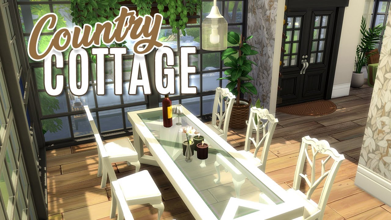 FAMILY COUNTRY COTTAGE | Windenburg | The Sims 4 | Stop Motion Build | CC + Links
