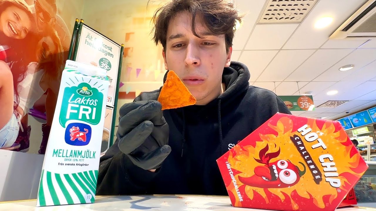 Mangio la patatina più piccante al mondo 🇸🇪