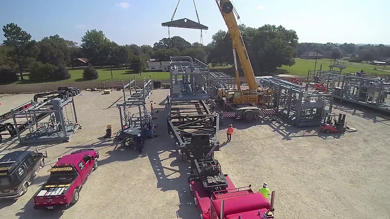 J412 Shipping from Veritas Gas Processing in Troup, Tx