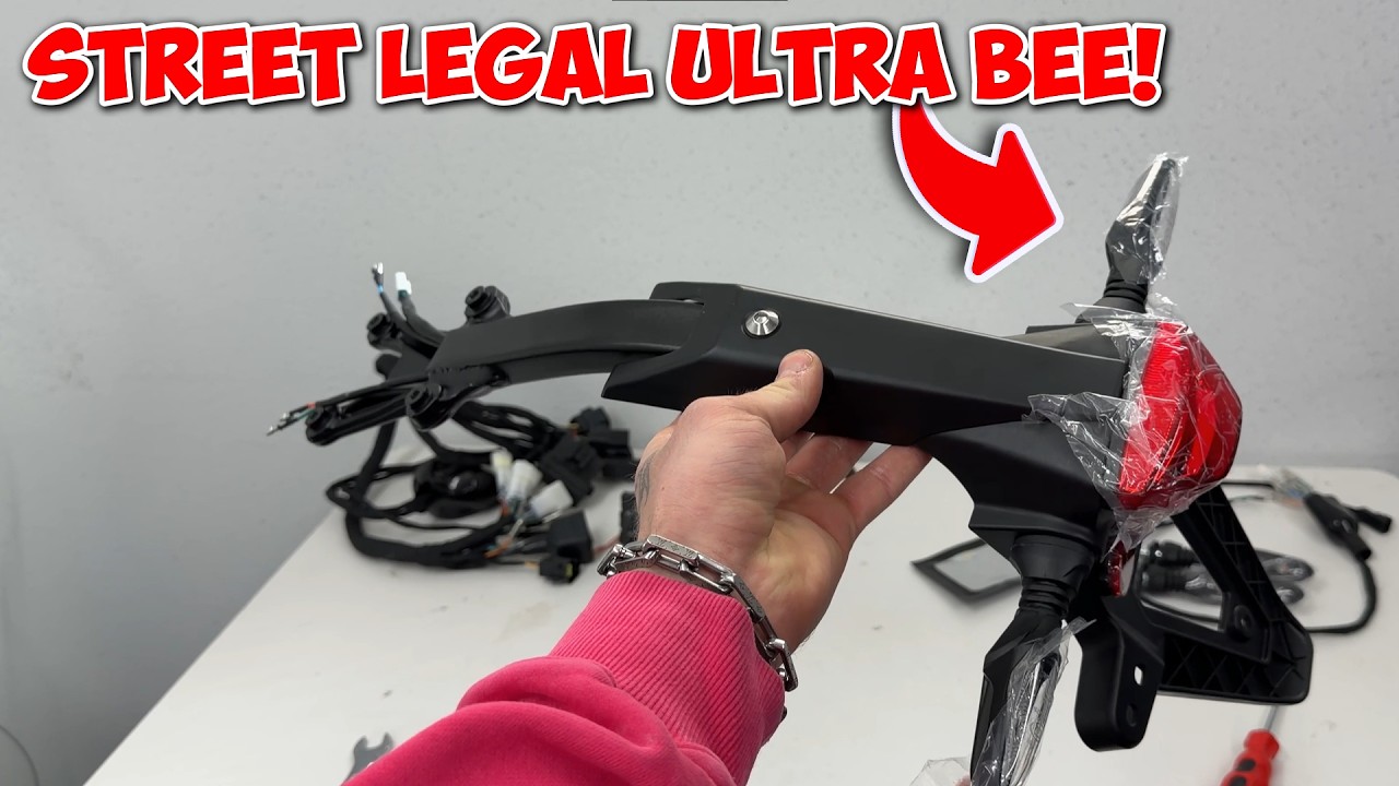 Putting Together FactoryZ Surron Ultra Bee Street Legal Kit!