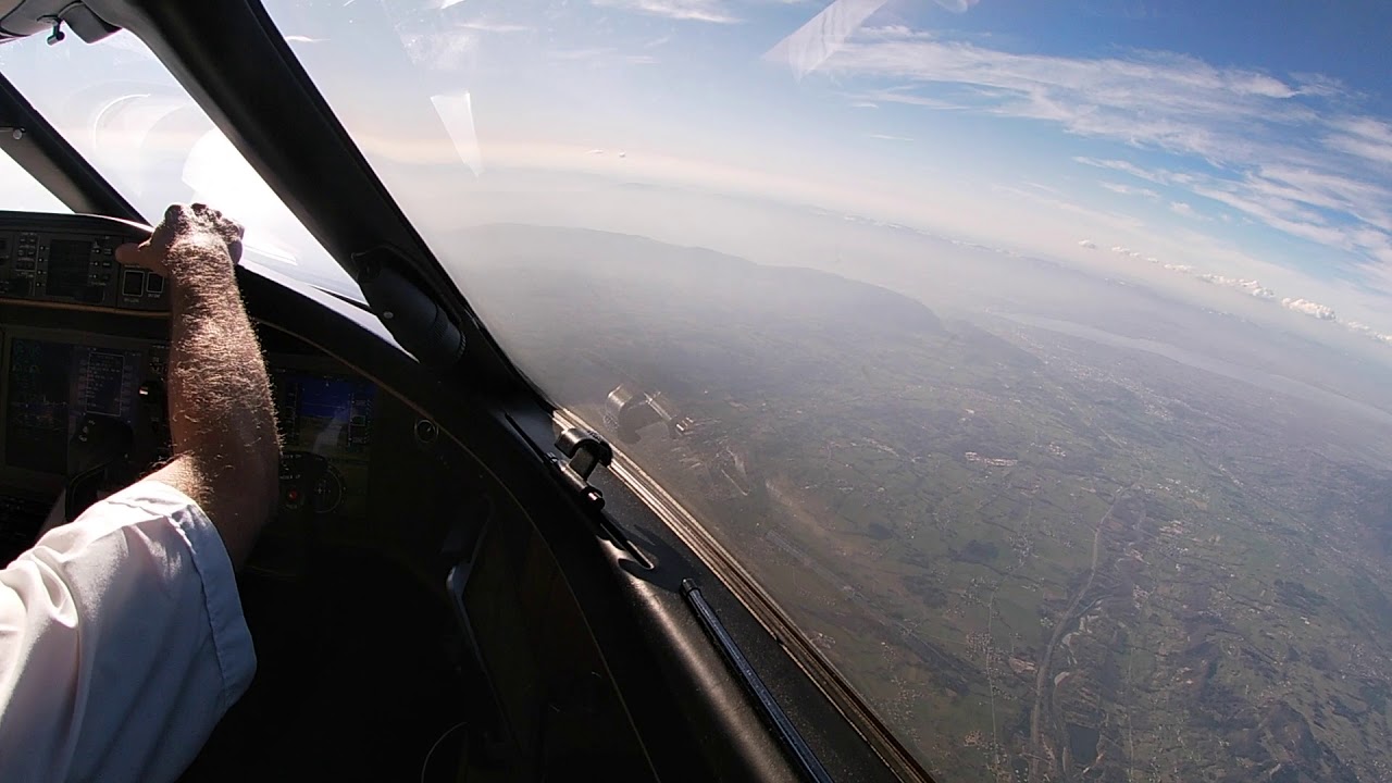 Global 6000 Sion, Switzerland (LSGS) to Geneva, Switzerland  (LSGG)