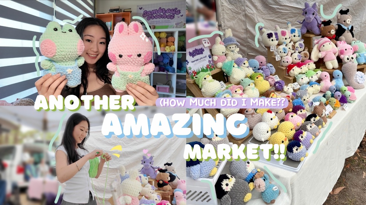 Another AMAZING MARKET DAY!! 🥳🧸 How much $$ I made, Market Prep & More!
