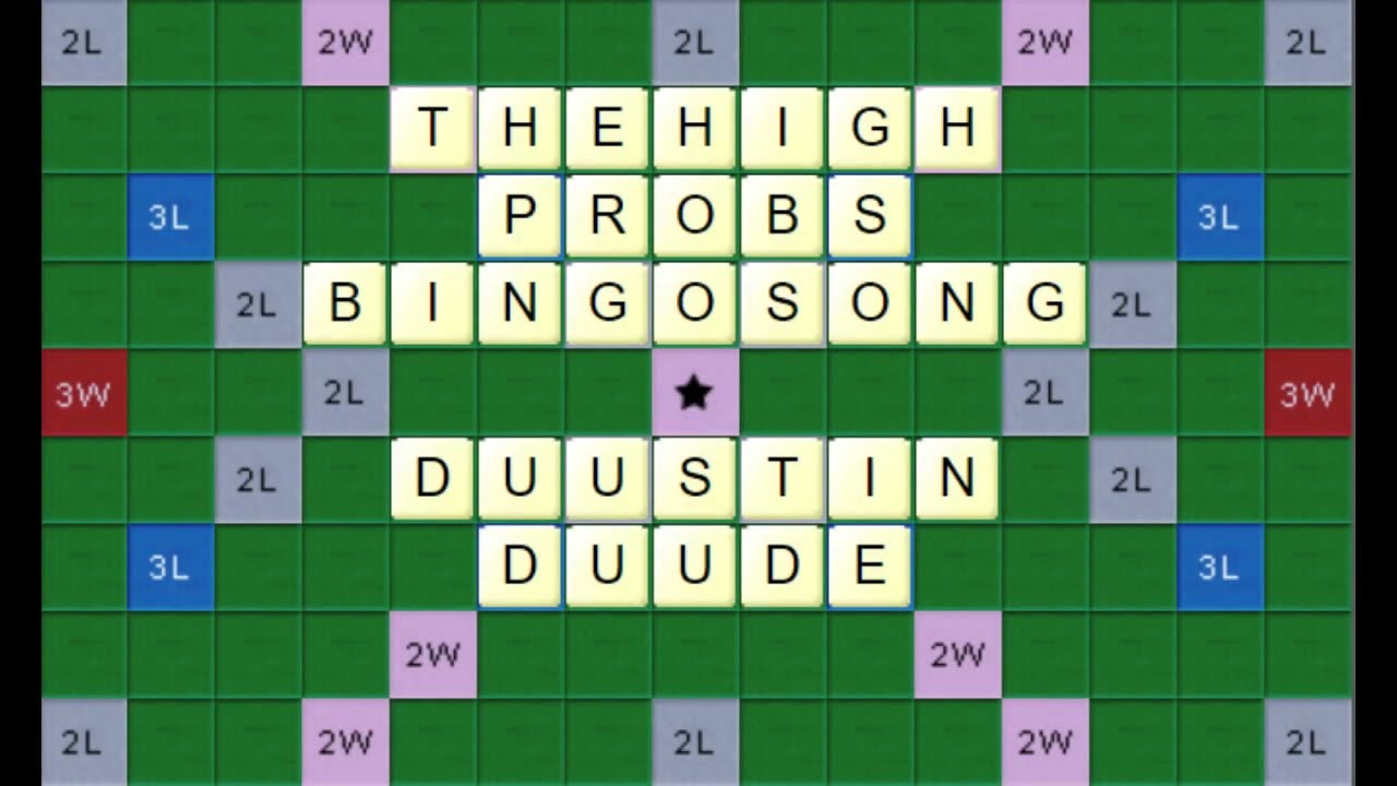 The High Probs Bingo Song | Scrabble High Probability Words Song (NWL2020)