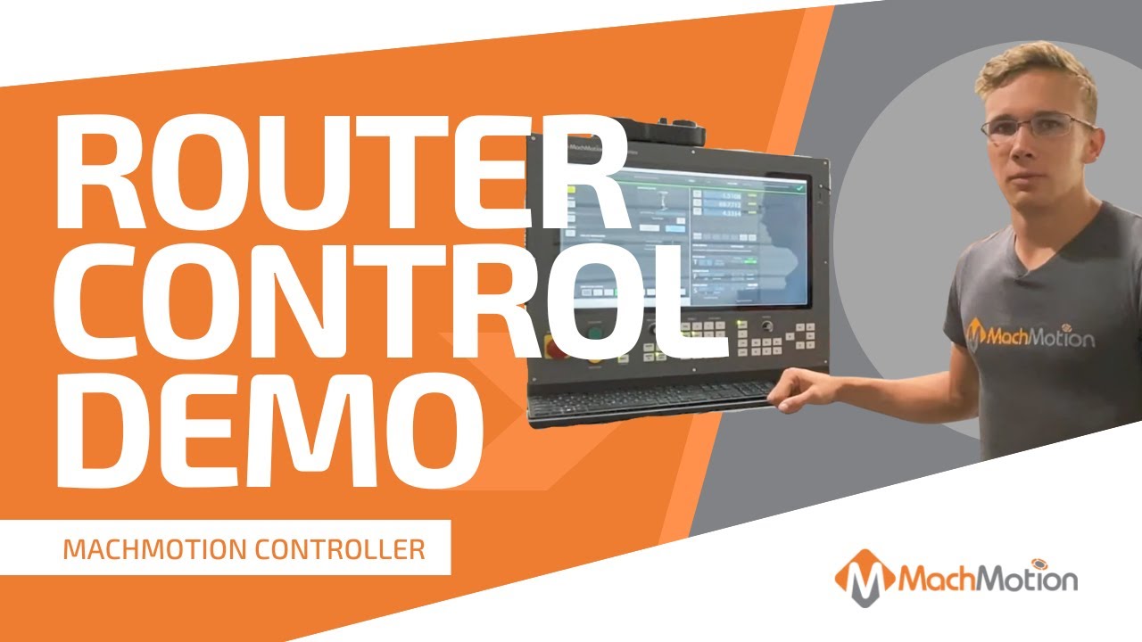 MachMotion CNC Router Control Demo