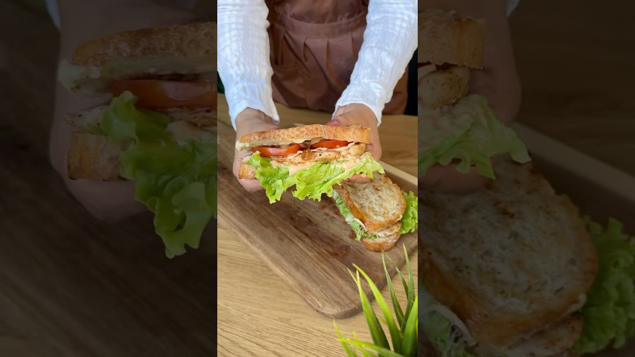 Grilled Chicken Cheese Sandwich