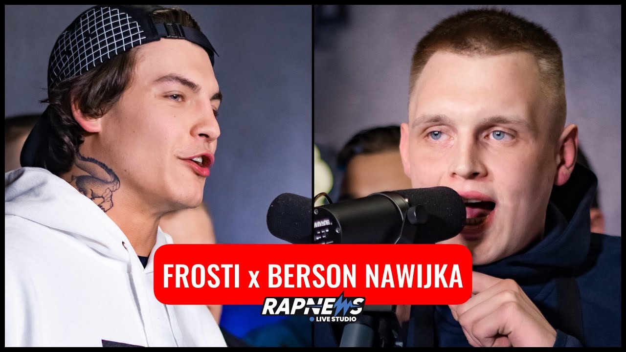 FROSTI i BERSON nawijają kilka numerów w Rapnews Studio!
