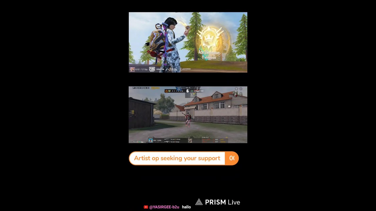 Live streaming of ARTIST OP