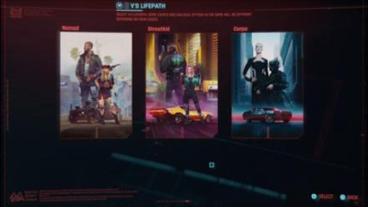Cyberpunk 2077 playthrough part 1:prologe