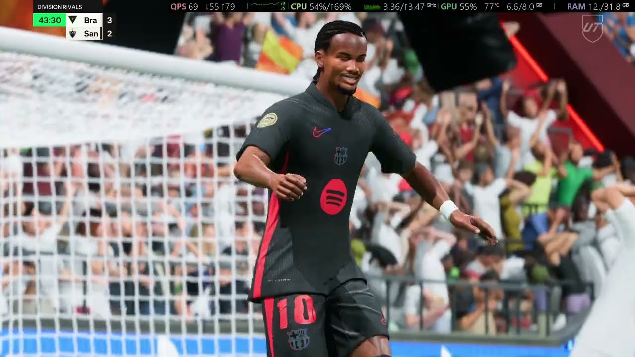 EA SPORTS FC&trade; 25 Ultimate Team, Teste Online,  XEON 2667, RX7600, 32Ram