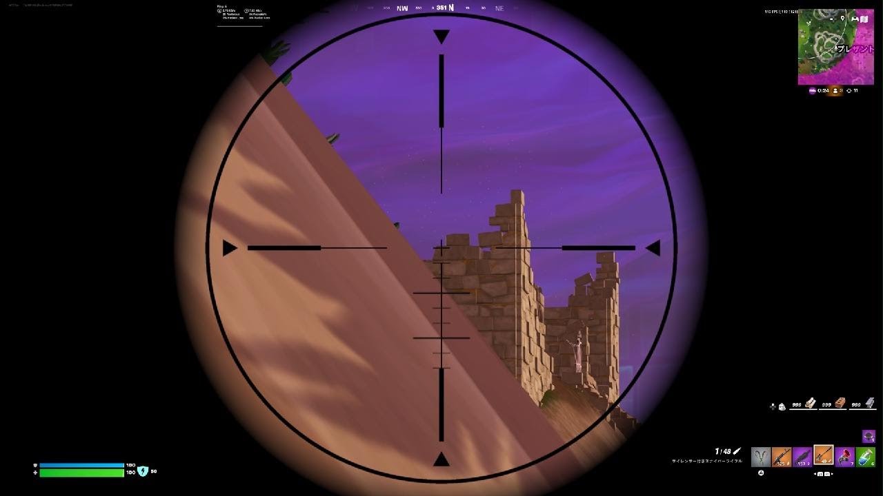 Fortnite　ごわー