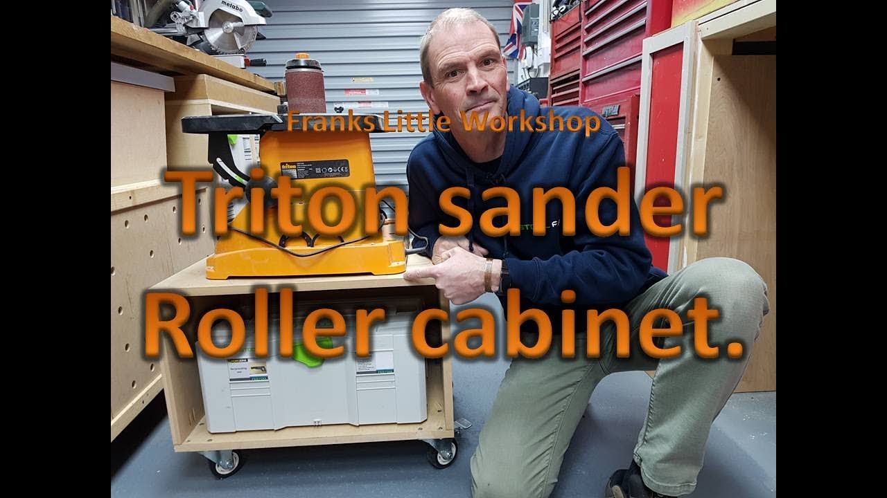 Franks Little Workshop makes a Triton sander roller cabinet.