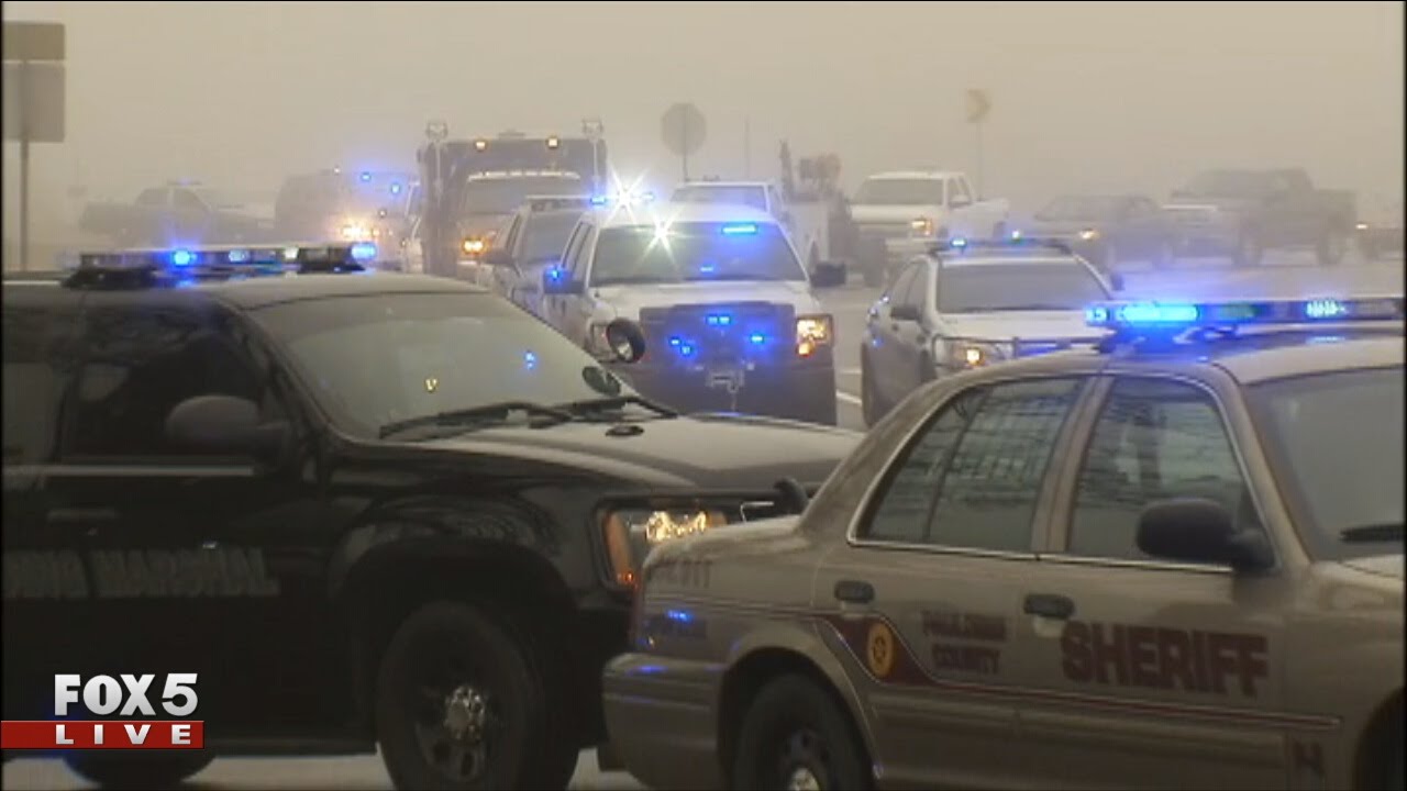 Funeral procession for fallen Paulding Deputy