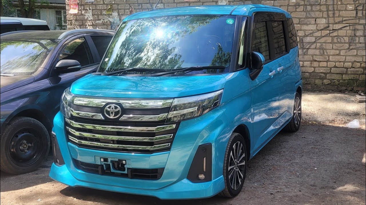 Лайтовый перегон Toyota Roomy Custom G T из Владивостока в Самару