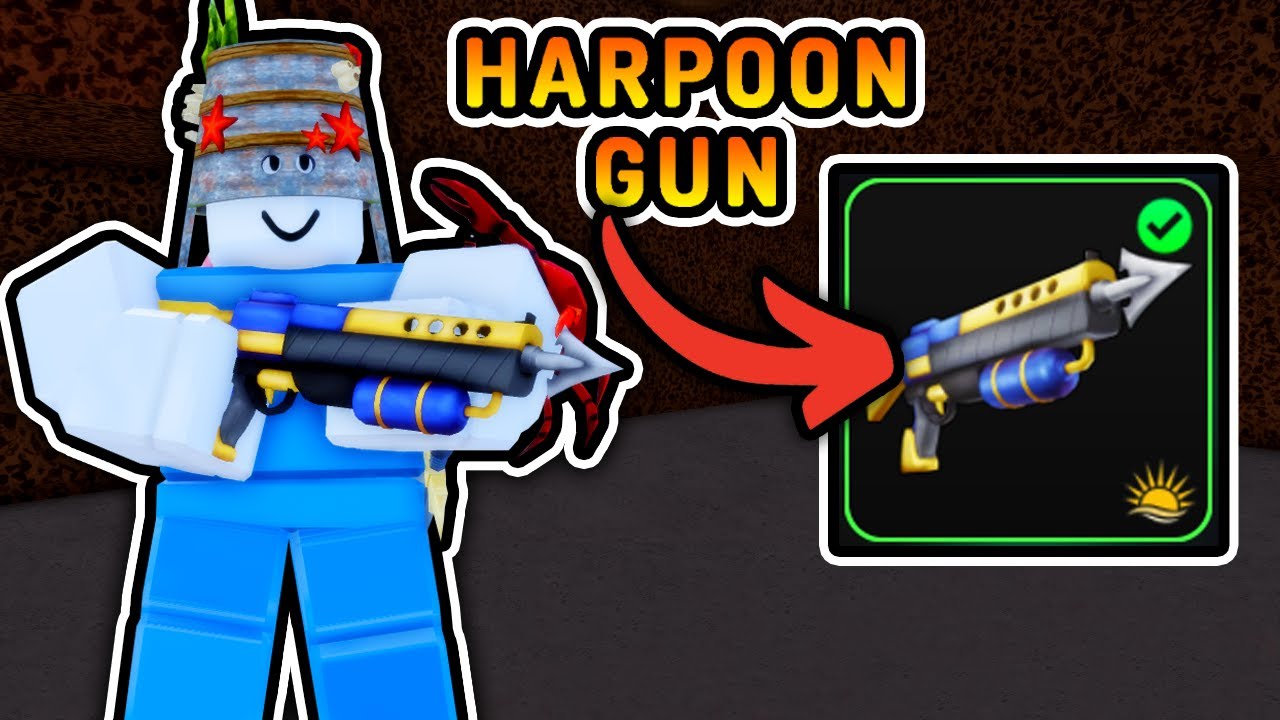 SHOWCASING The HARPOON GUN In Roblox FLAG WARS!
