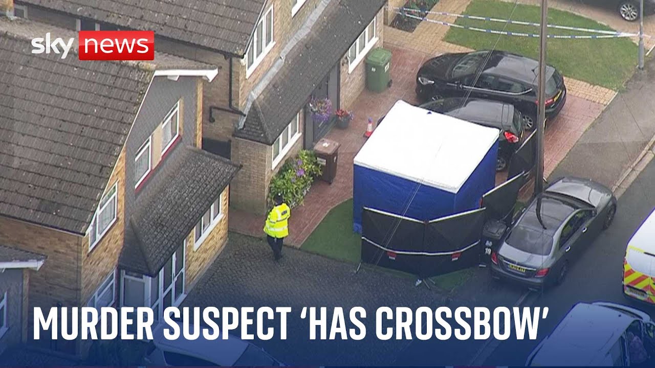 Bushey triple murder suspect may have crossbow