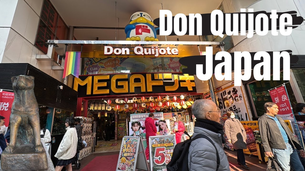 Shopping at Mega DON QUIJOTE in Shibuya Japan | store tour