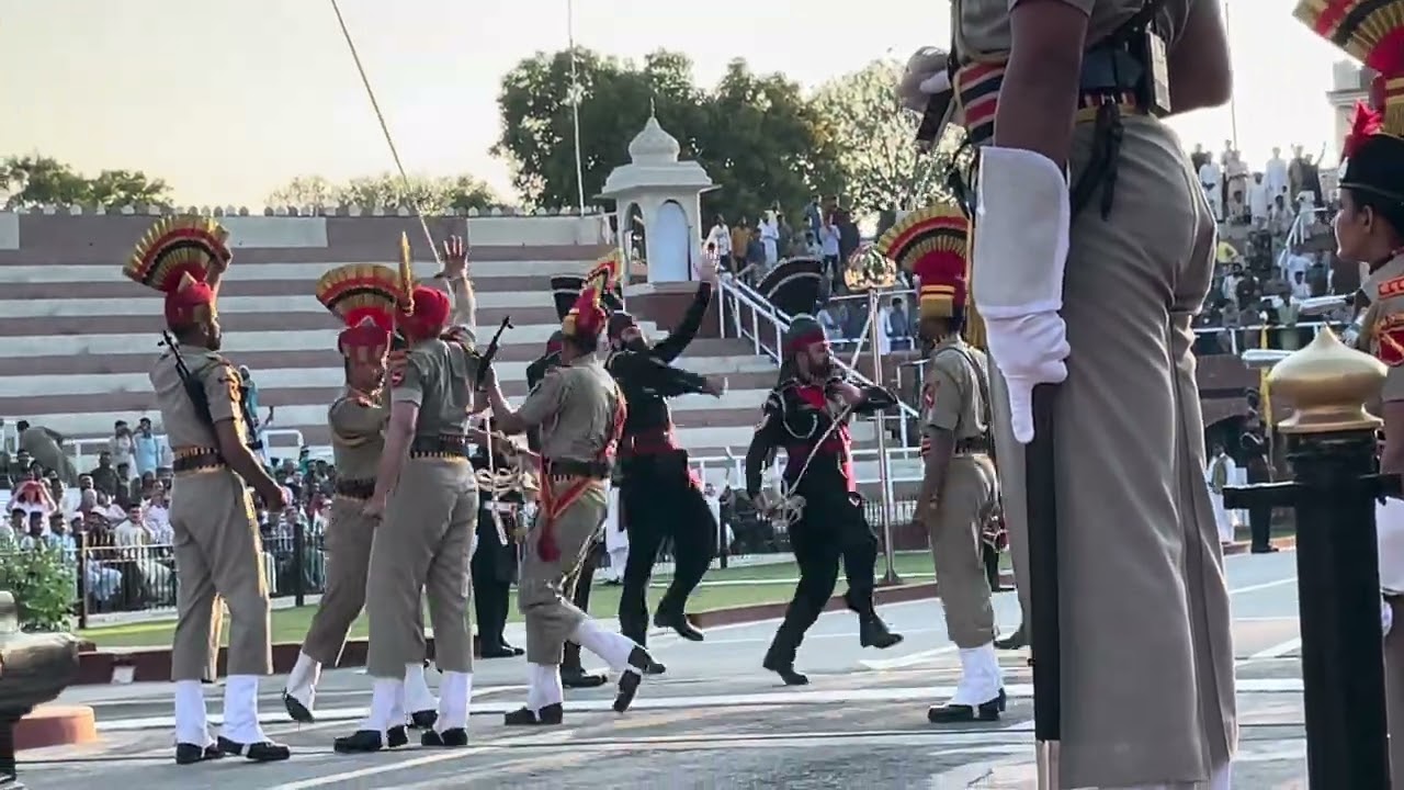 Wagah Border////// India VS Pakistan 