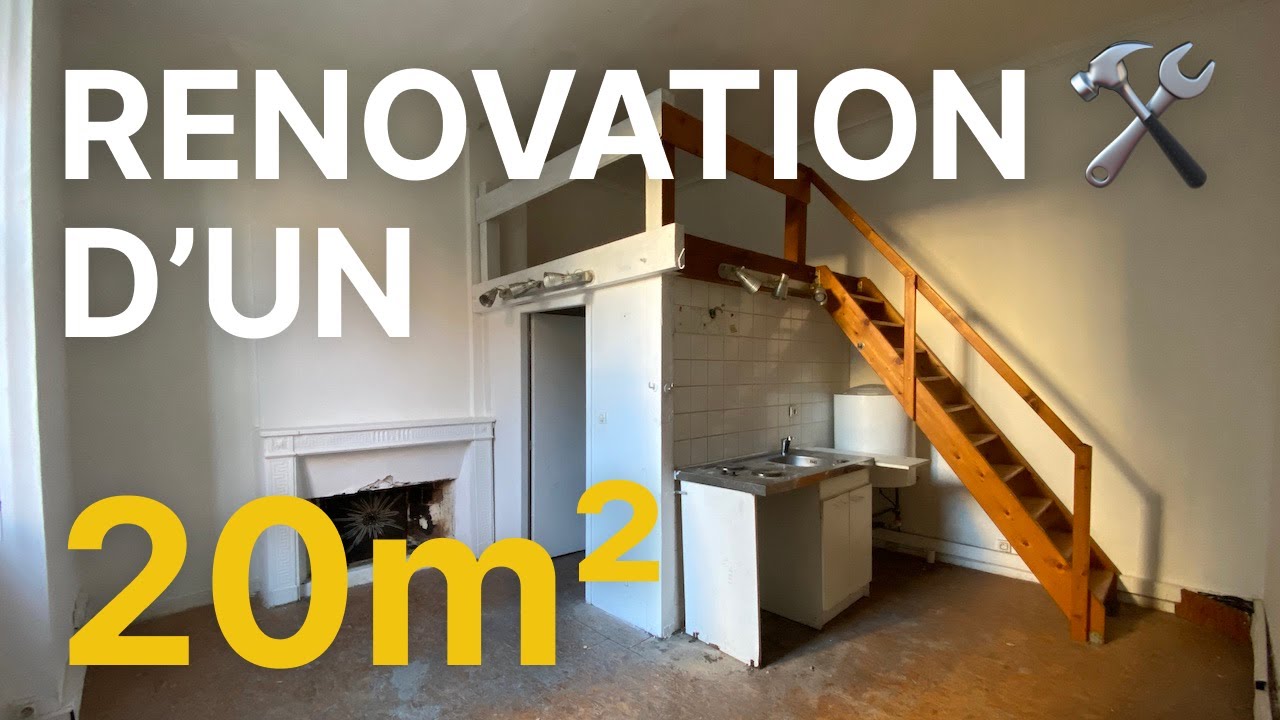 01. RENOVATION - On rénove un 20m2