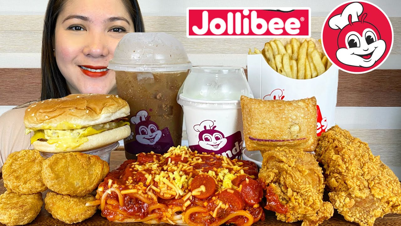 ALL TIME FAVORITE JOLLIBEE MUKBANG | JOLLIBEE MUKBANG