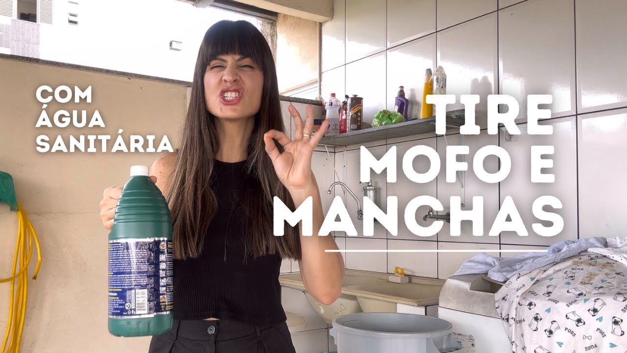 Como tirar manchas de roupas (MOFO INCLUSIVE) com ÁGUA SANITÁRIA de forma segura