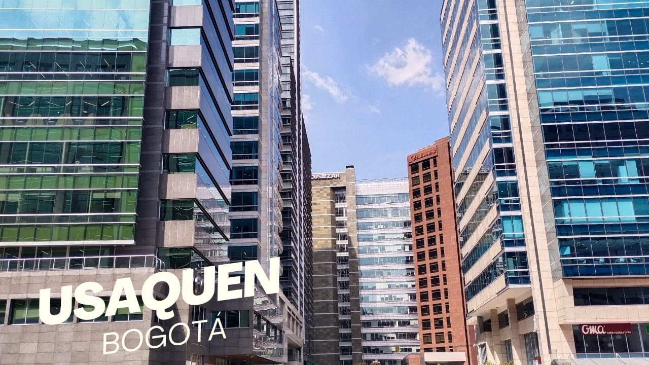 CAMINANDO POR USAQUEN BOGOTA 4K // WALKING THROUGH USAQUEN BOGOTA 4K