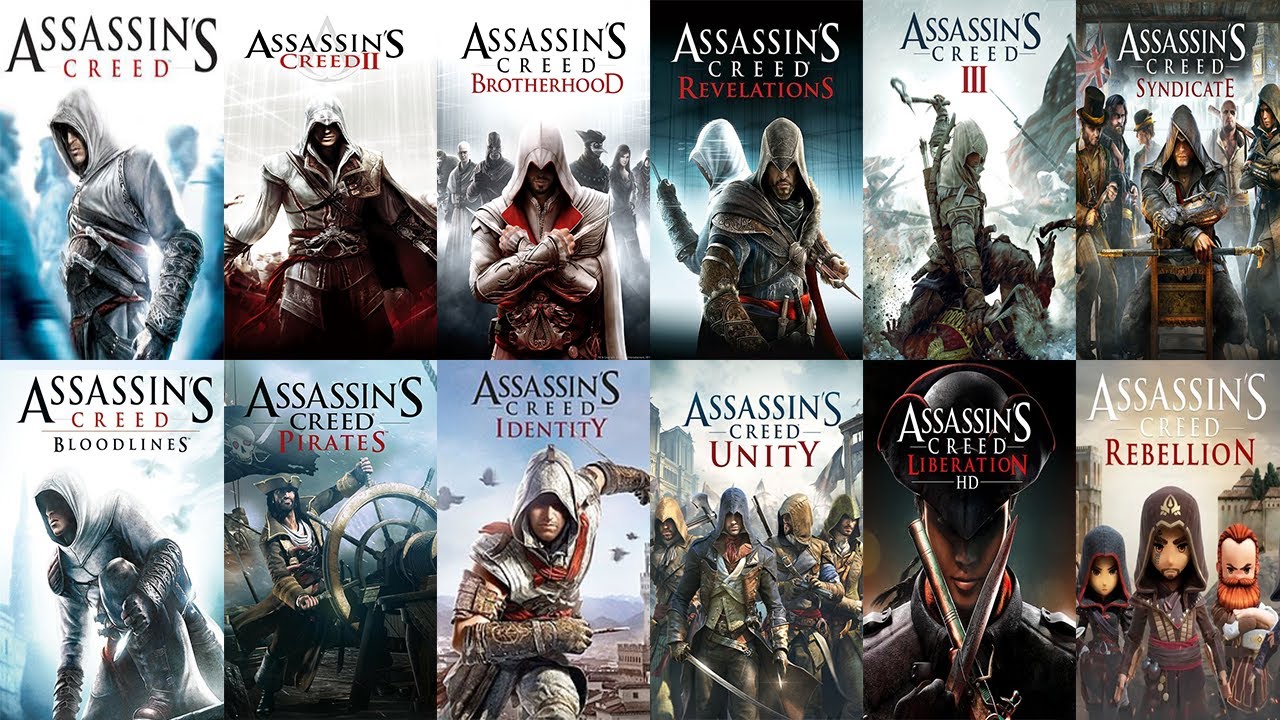 Evolution of Assasin's Creed Games in ANDROID (2007-2021)