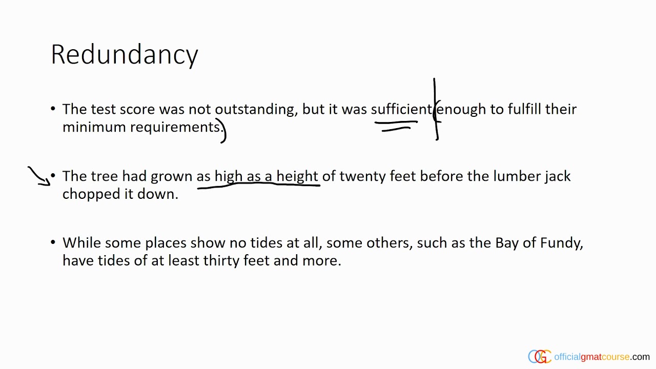 Redundancy