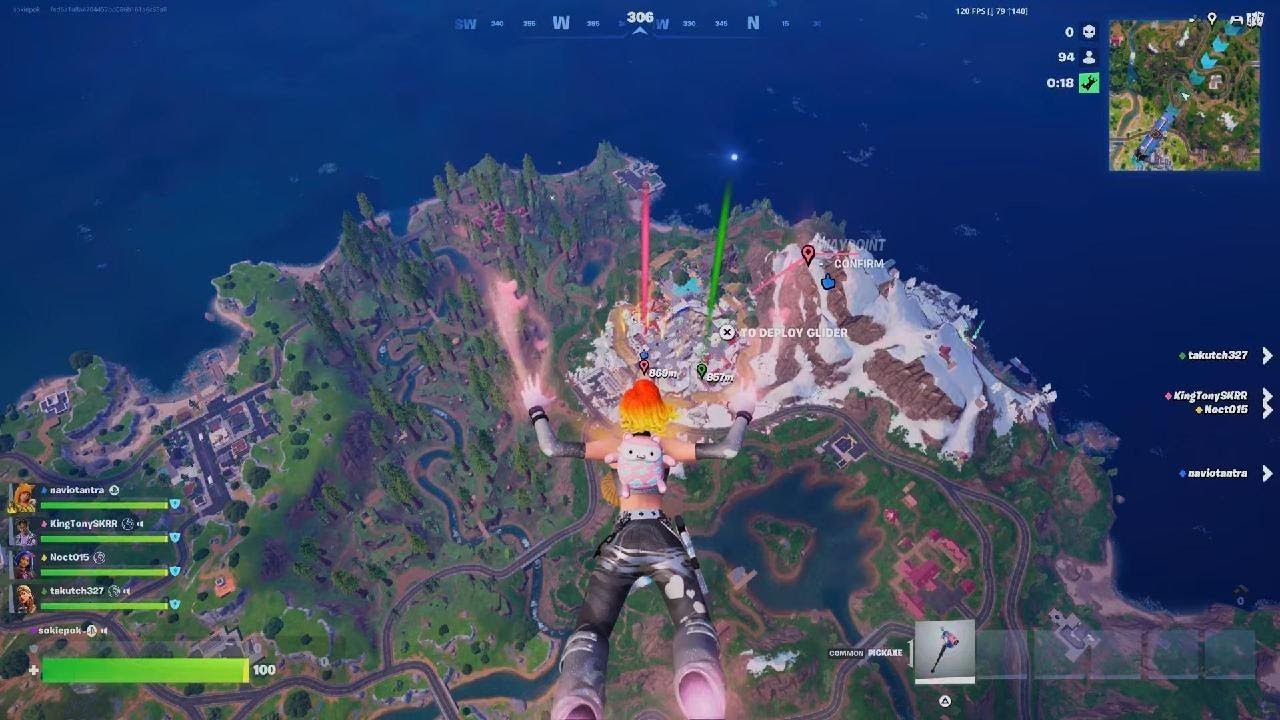 Fortnite Zero Built Victory Royale / Stick of Truth chaos