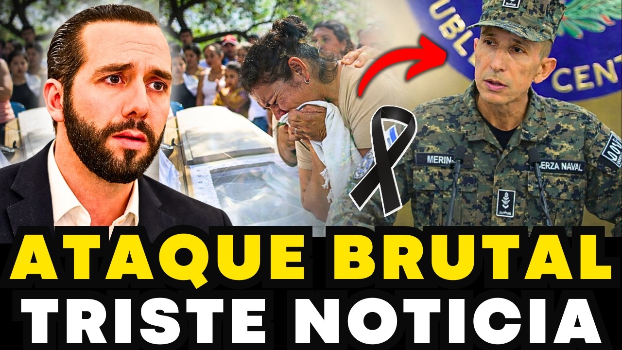 El pueblo llora, y está de luto, Bukele mete a la cárcel por siempre El Salvador