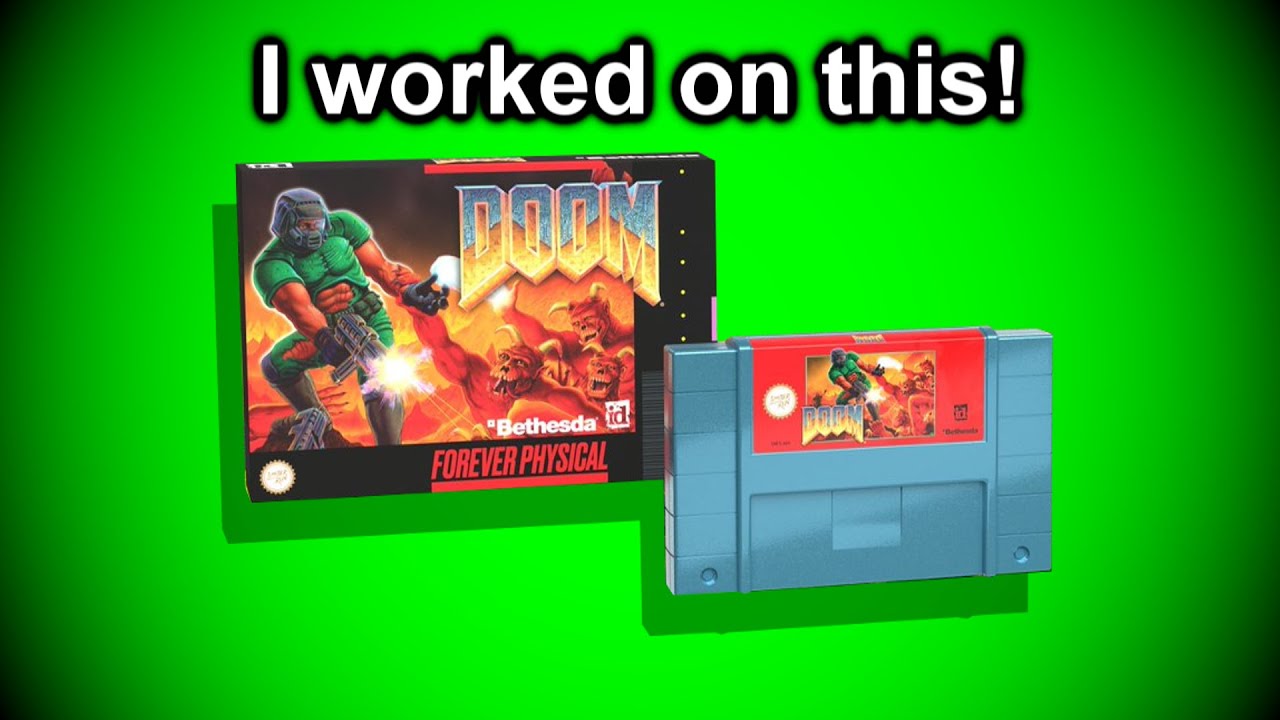 I WORKED on the NEW version of SNES DOOM! - Quakecon 2024 / Limited Run Games