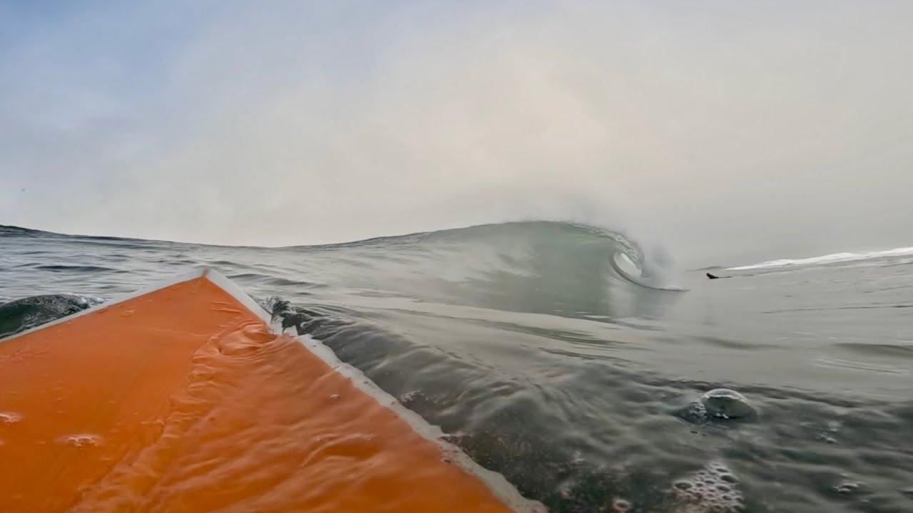 FUN LATE FALL SURF ON THE WA COAST! RAW PNW POV SURFING 