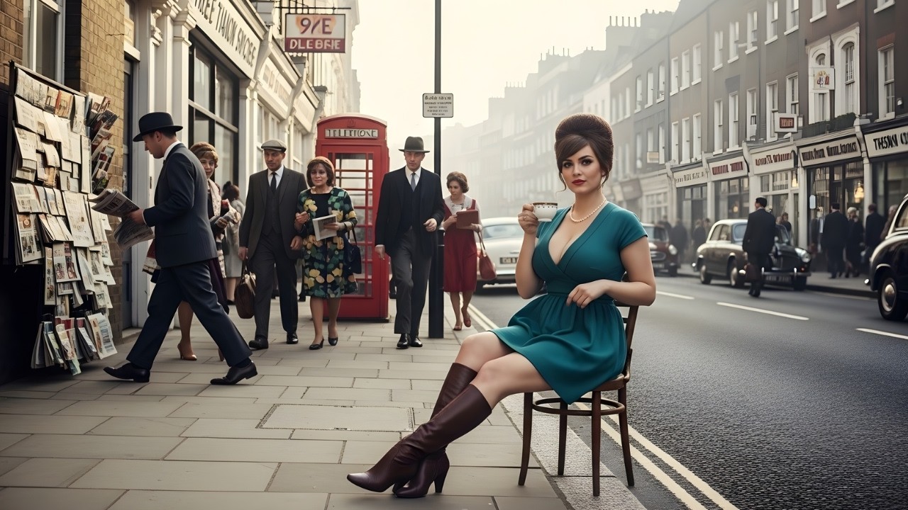 Only for a While 🌅 Nostalgic 1960s Seaside Pop | British Invasion Romance