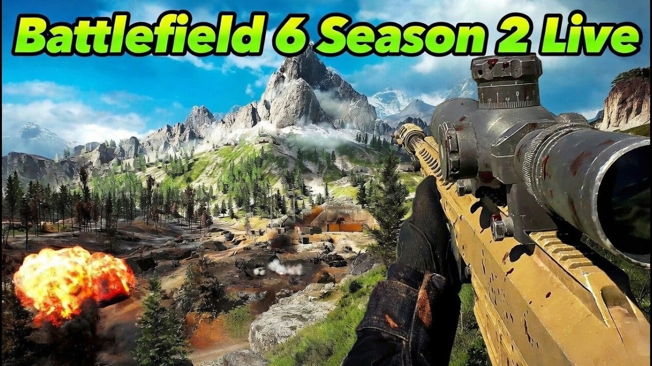 Battlefield 6 Live SEASON 2 GAMEPLAY NEW MAP CONTAMINATED