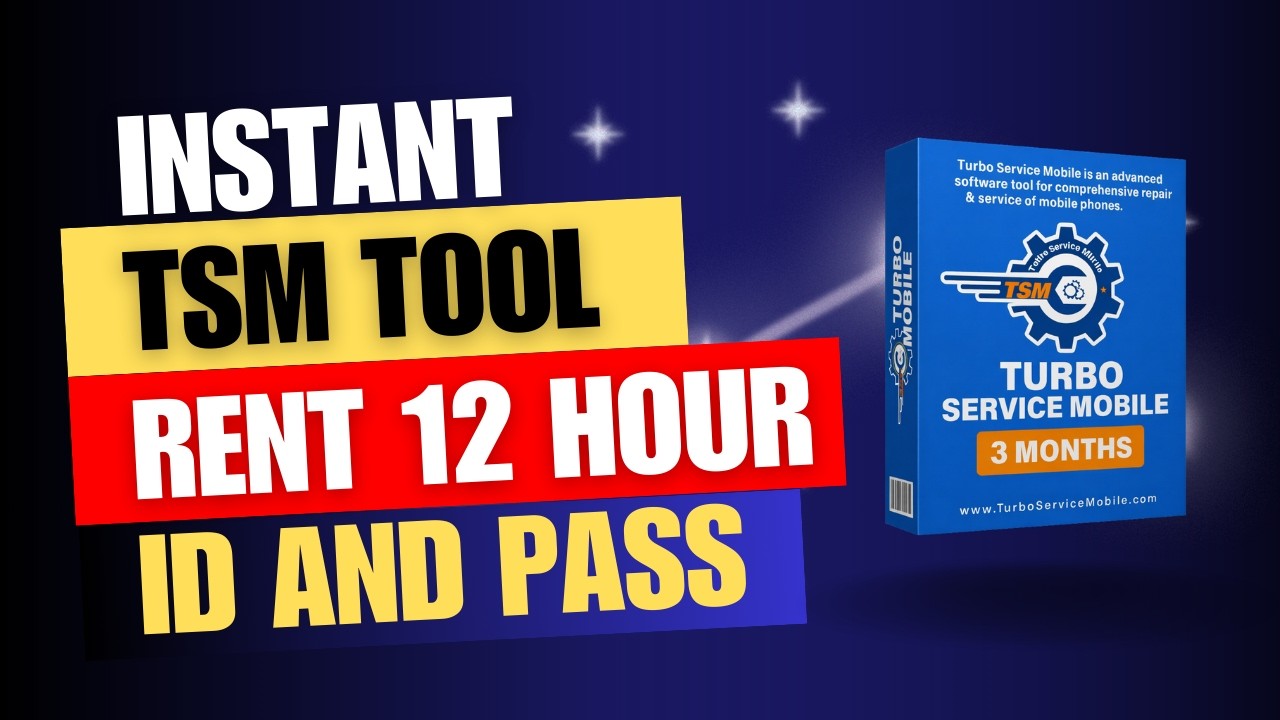 TSM Tool Pro Rent Instant 12 Hour ✅ Cheapest Price | ID & Password Access