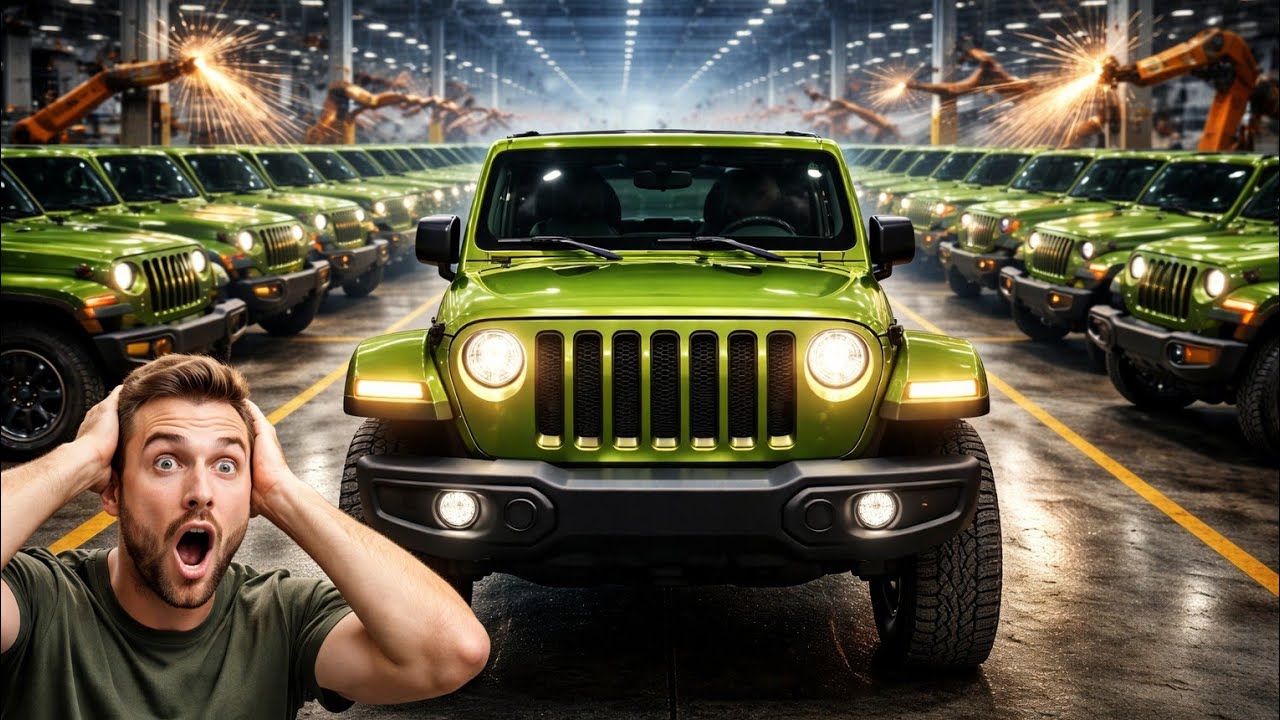 Why Everyone is WRONG About the New Jeep Wrangler (Full Factory Tour)