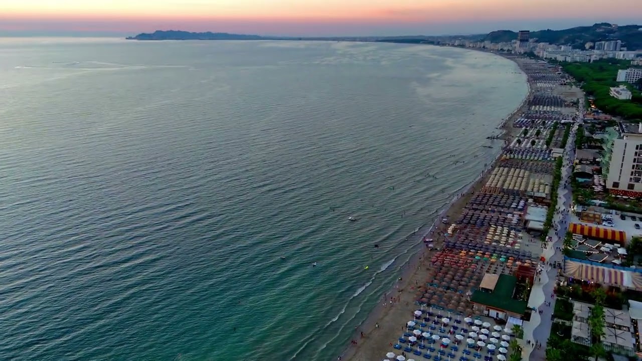 Albania 4K, Golem 2024. Urlaub in Albanien 🇦🇱
