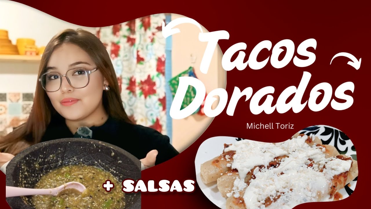 PREPARAMOS TACOS DORADOS DE PAPA 😋🥔|| ★MICHELL TORIZ ★|| RECETA FÁCIL ✨👩‍🍳