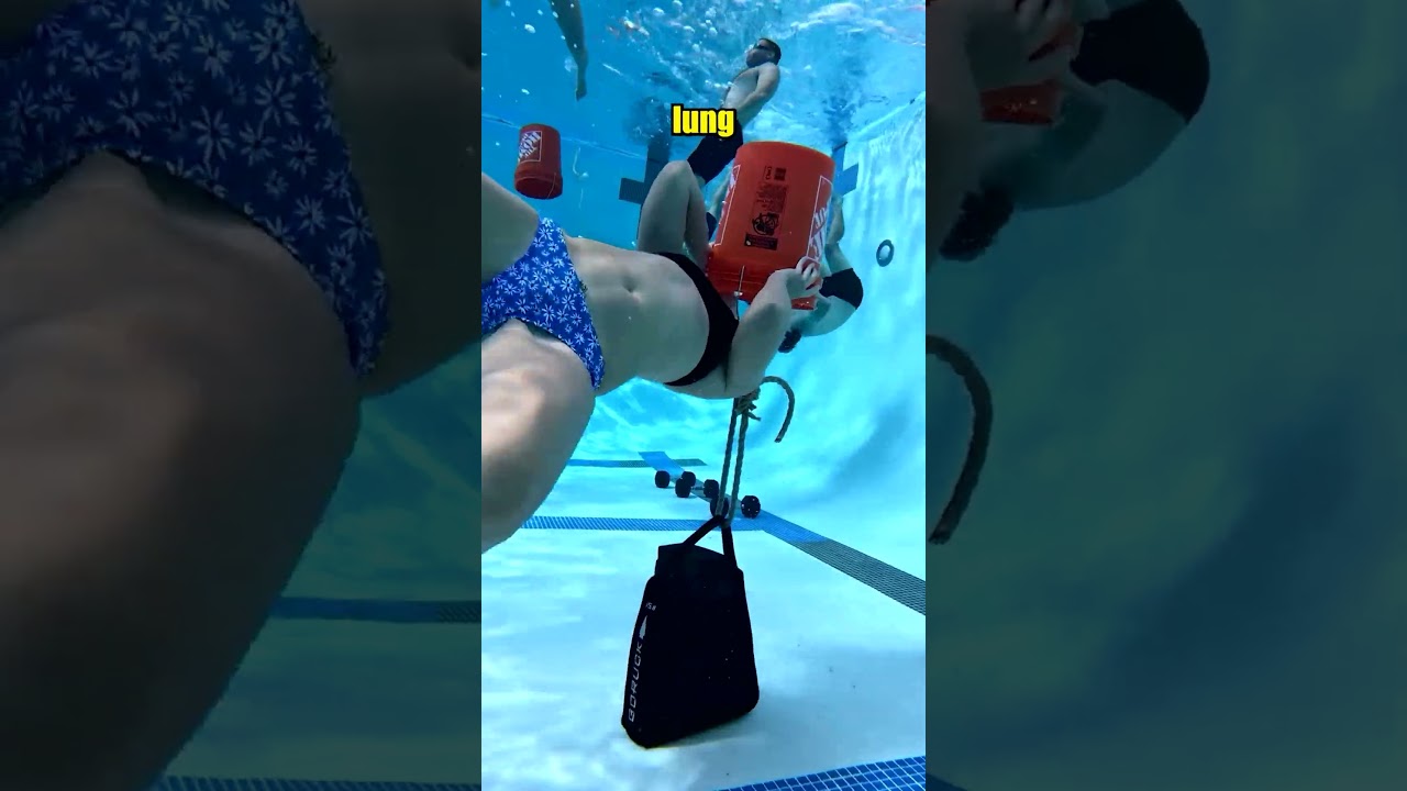 CO2 Tolerance Training: Underwater Bucket Challenge! 😮