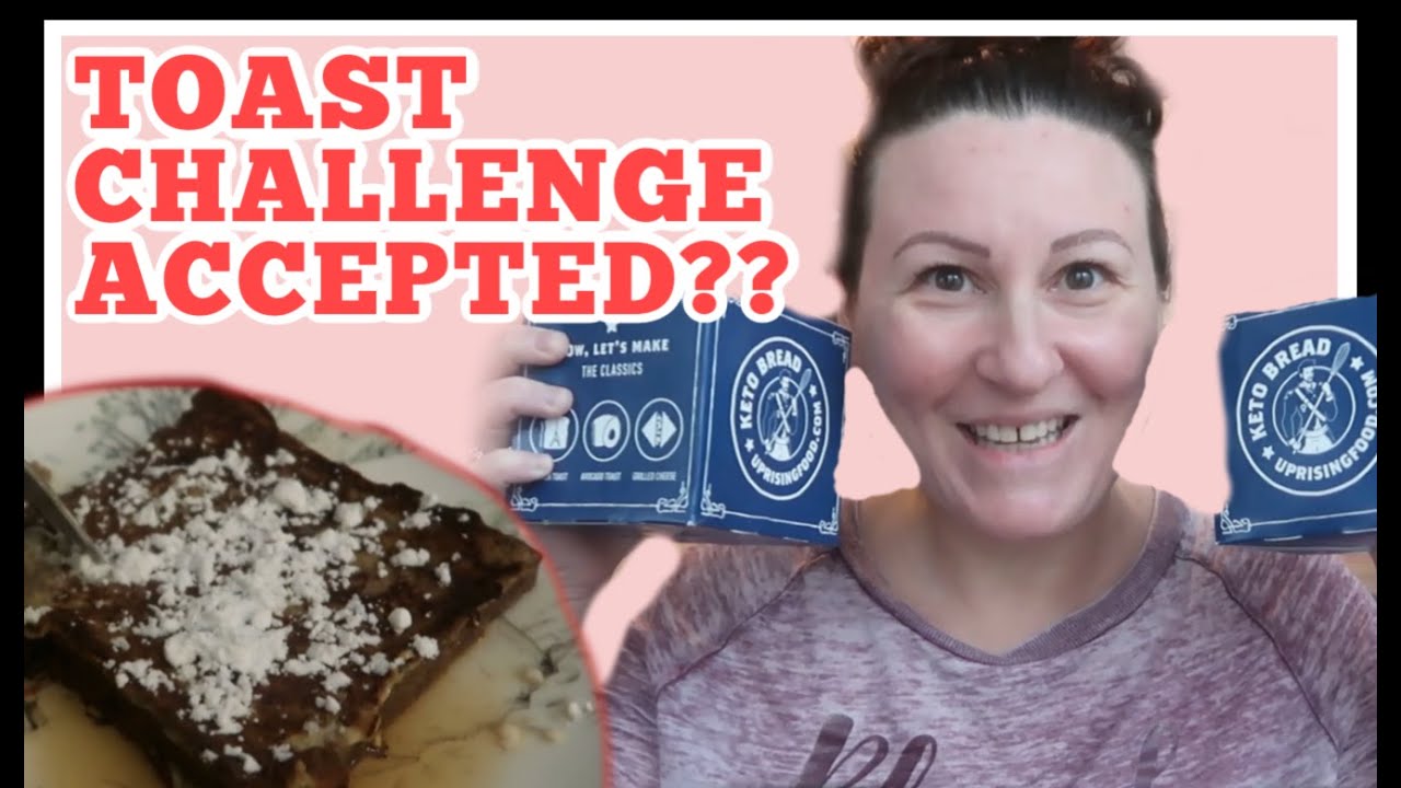 Keto What I eat in a day to Lose Weight / TOAST CHALLENGE Accpeted