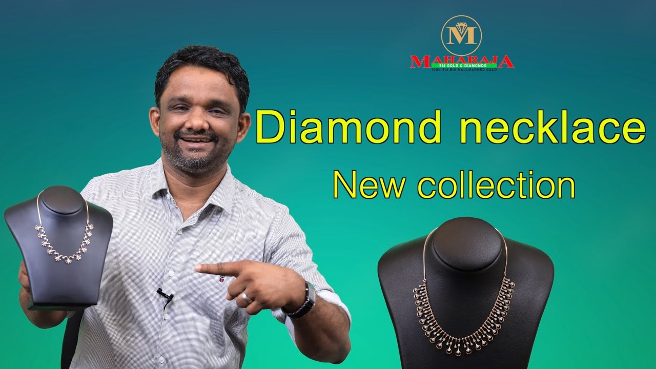 diamond necklace new varity collection Maharaja Gold & Diamonds #gold #necklace #diamond #916