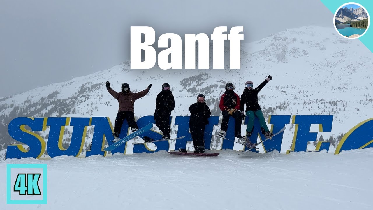 🚠Walking Tour of Banff Sunshine Village Ski Resort (Sightseeing Gondola Rides!)🇨🇦