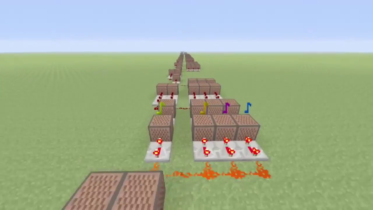 Super Mario world ending theme minecraft
