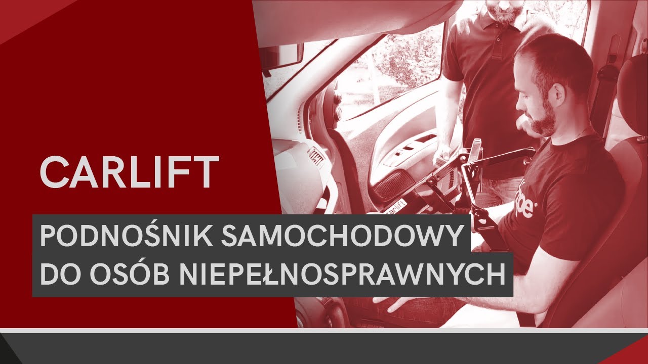 Podnośnik samochodowy CARLIFT dla osoby niepełnosprawnej