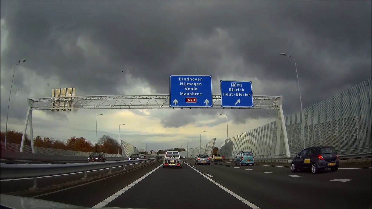 A76-A2-A73 Heerlen -  Beuningen