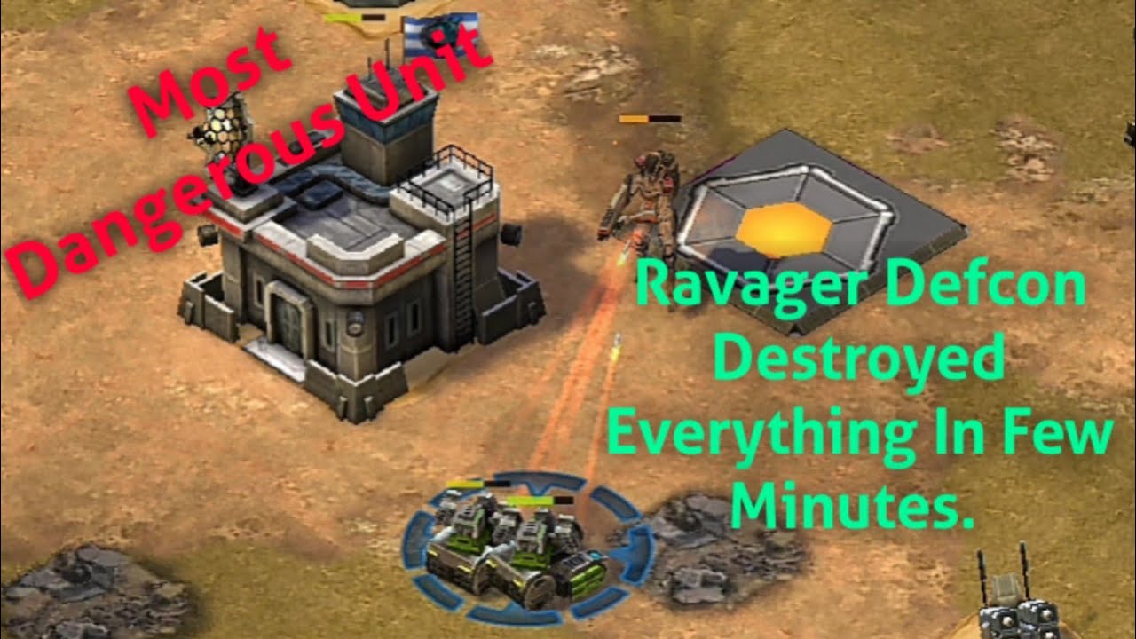 Defence And Attack Power Of Ravager Defcon||Attack Using Ravager Defcon||Empires & Allies|| Gamer