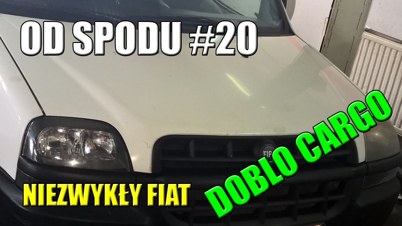 OD SPODU #20 NA PODNOŚNIKU, FIAT KT&Oacute;RY JESZCZE JEST, DOBLO CARGO 1.9 JTD, PODWOZIE, ZAWIESZENIE