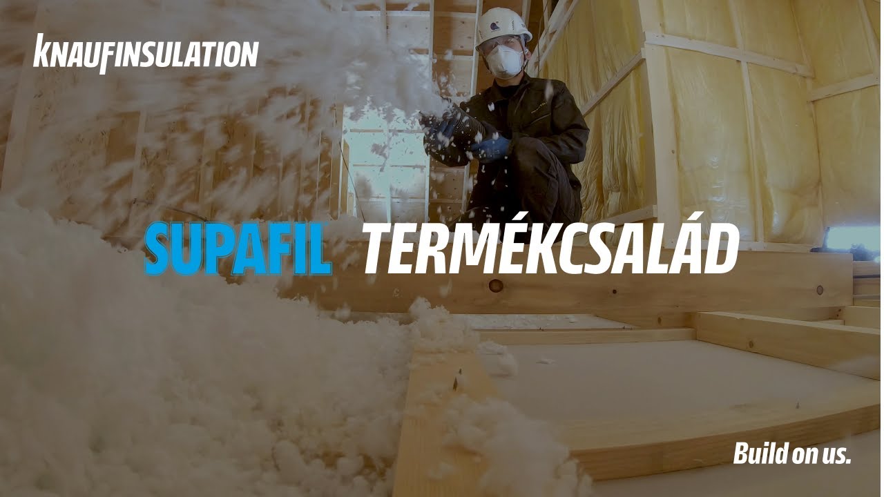 Knauf Insulation Supafil Termékcsalád