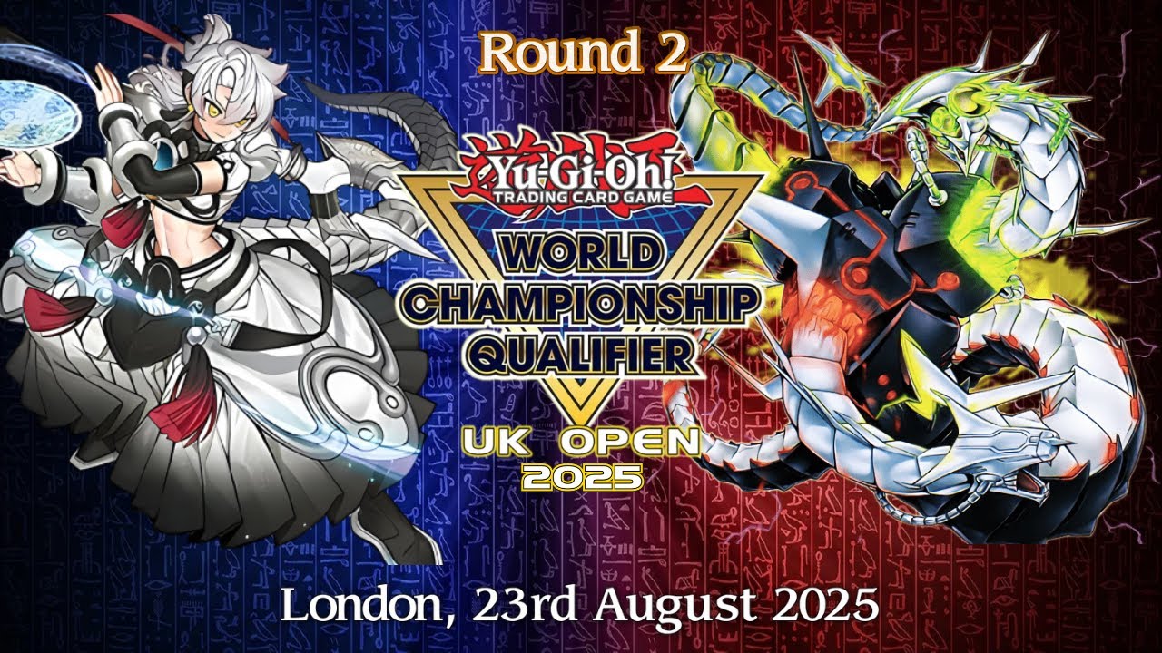 WCQ UK OPEN LONDON │ Dracotail VS Cyber Dragon K9 │ Round 2 Yu-Gi-Oh! August 2025