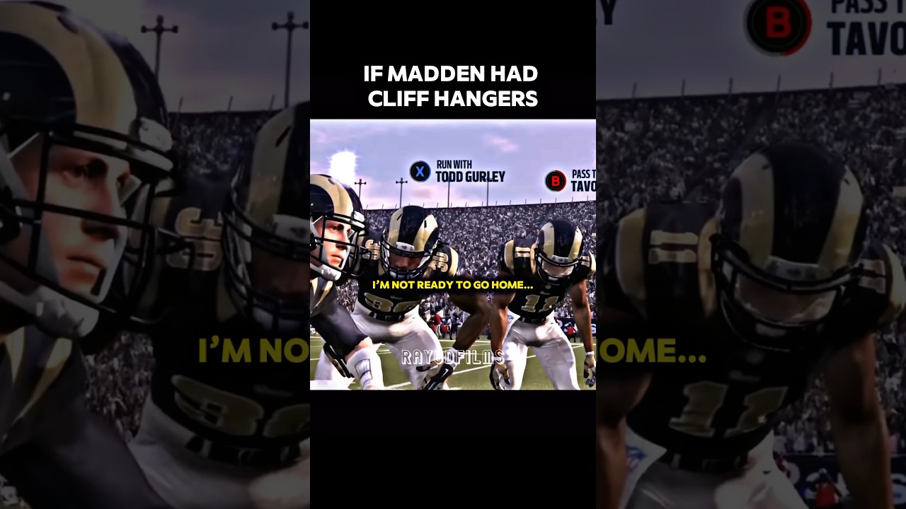 If MADDEN had Cliff Hangers‼️ #nfl